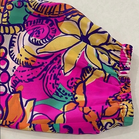 Lilly Pulitzer EUC Elsa Silk Blouse *Rare Print - Picture 9 of 12